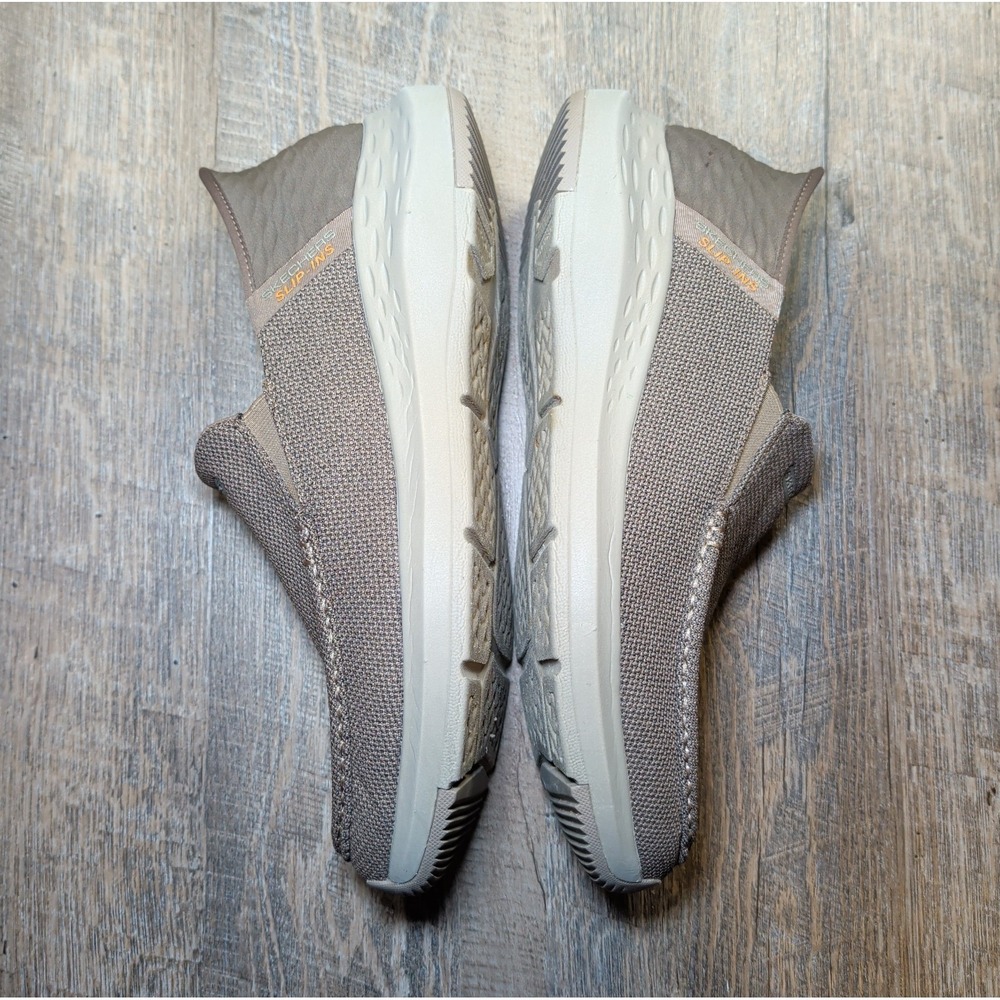 Skechers Men's Size 11 Slip-Ins Relaxed Fit Parson-Ralven Casual Taupe Brown - Picture 10 of 13